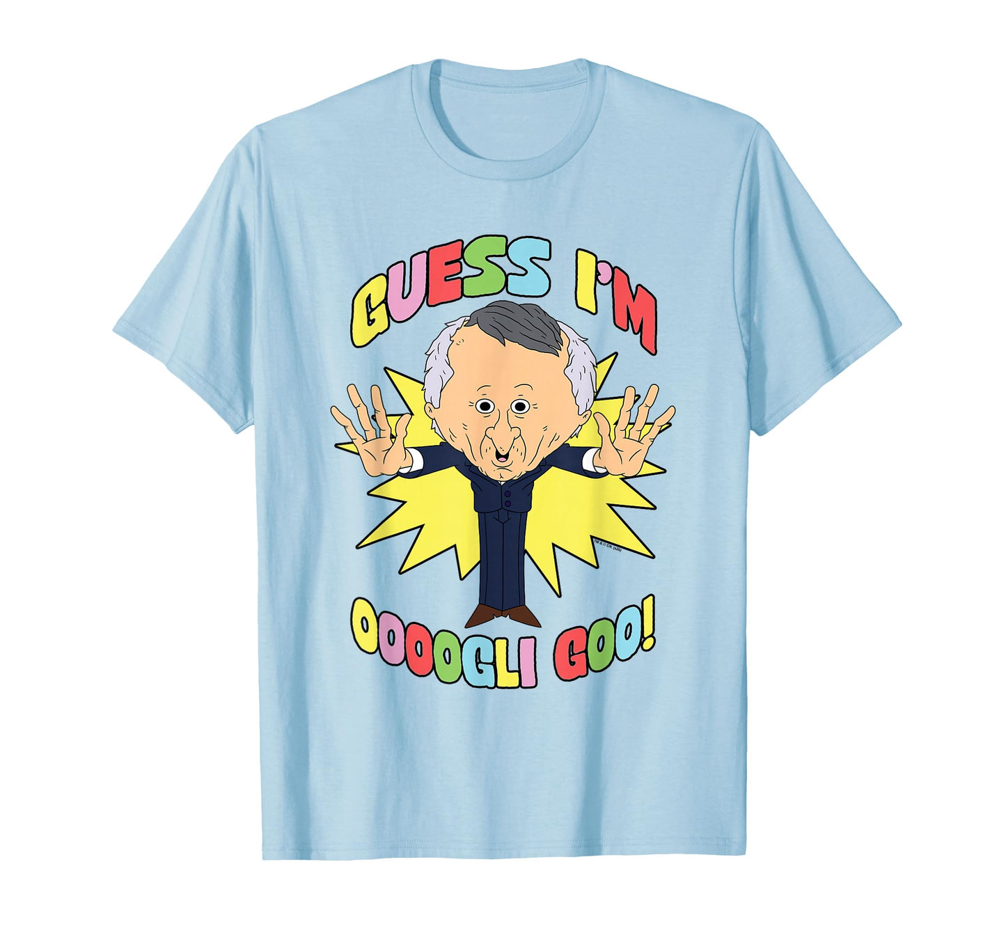 Smiling Friends Mr. Boss Guess I'm Ooogli Goo Funny Cartoon T-Shirt