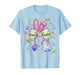 Rabbit Bunny CNA ICU Coquette Easter Nurse Men Women T-Shirt