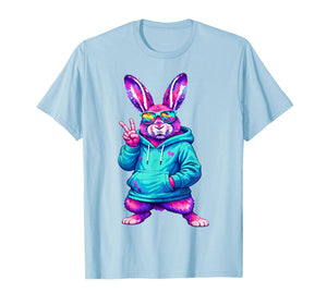 Funny Cool Rabbit Hip Hop Bunny Easter Men Boy Teen Kid Yout T-Shirt