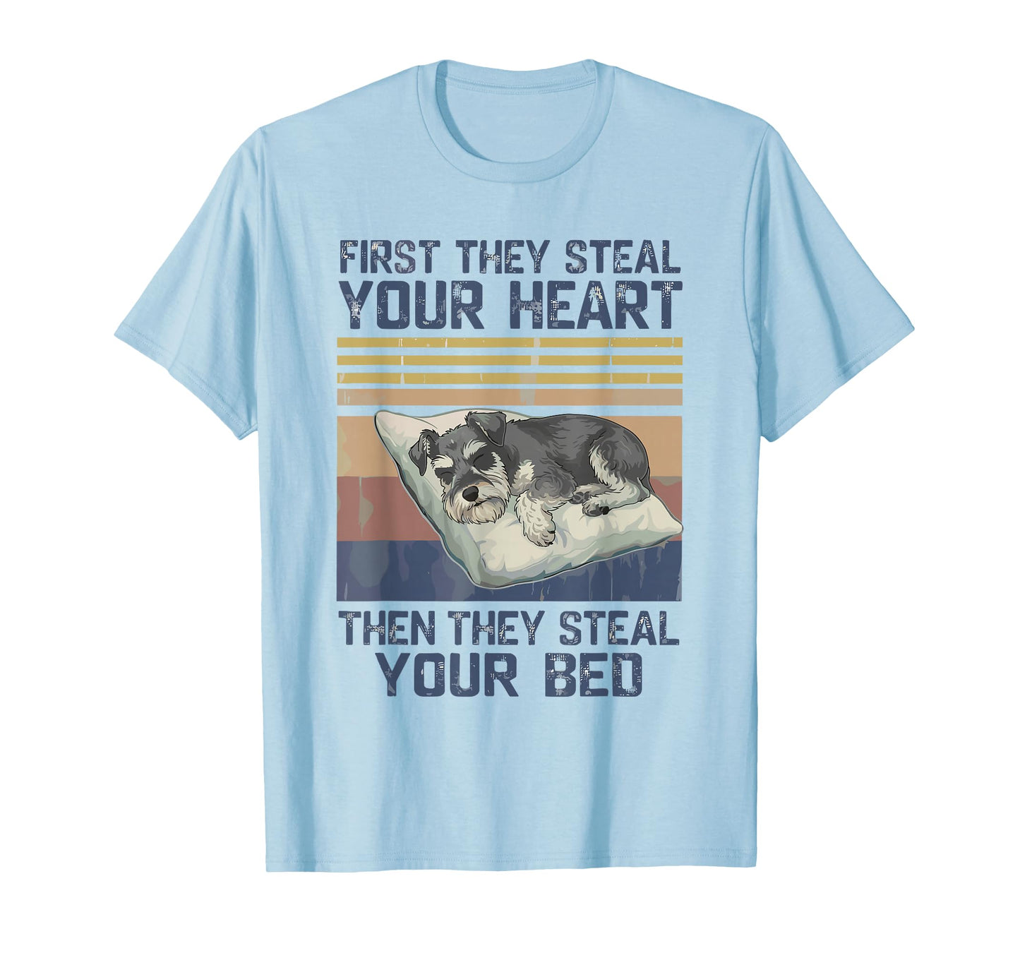 Funny Miniature Schnauzer Pet Lovers Dog Owner Men Women T-Shirt