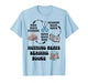 Nothing Beats Reading Rock Paper Scissors Reader Book Lover T-Shirt