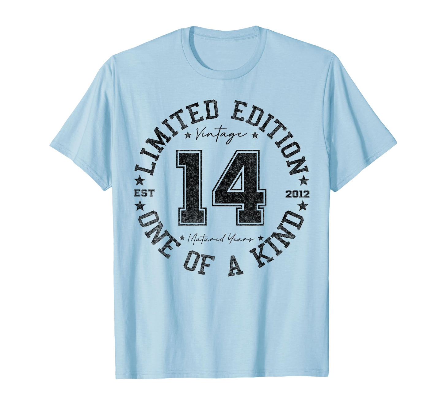 14 Year Old Gifts Vintage 2012 Limited Edition 14th Birthday T-Shirt