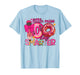 Little Miss 100 Days Smarter Girls Kids 100th Day of School T-Shirt