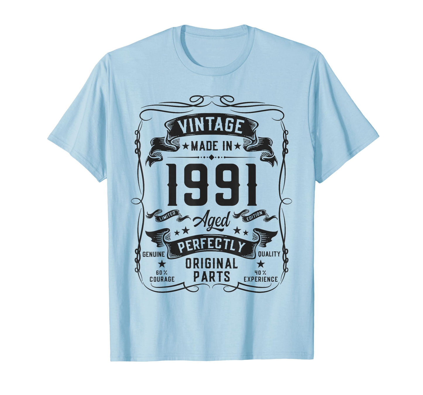 Vintage 1991 35yr 35th Birthday Gifts for Men 35 Years Old T-Shirt