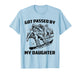Got Passed by My Daughter Funny Skiing Ski Dad Winter Sports T-Shirt