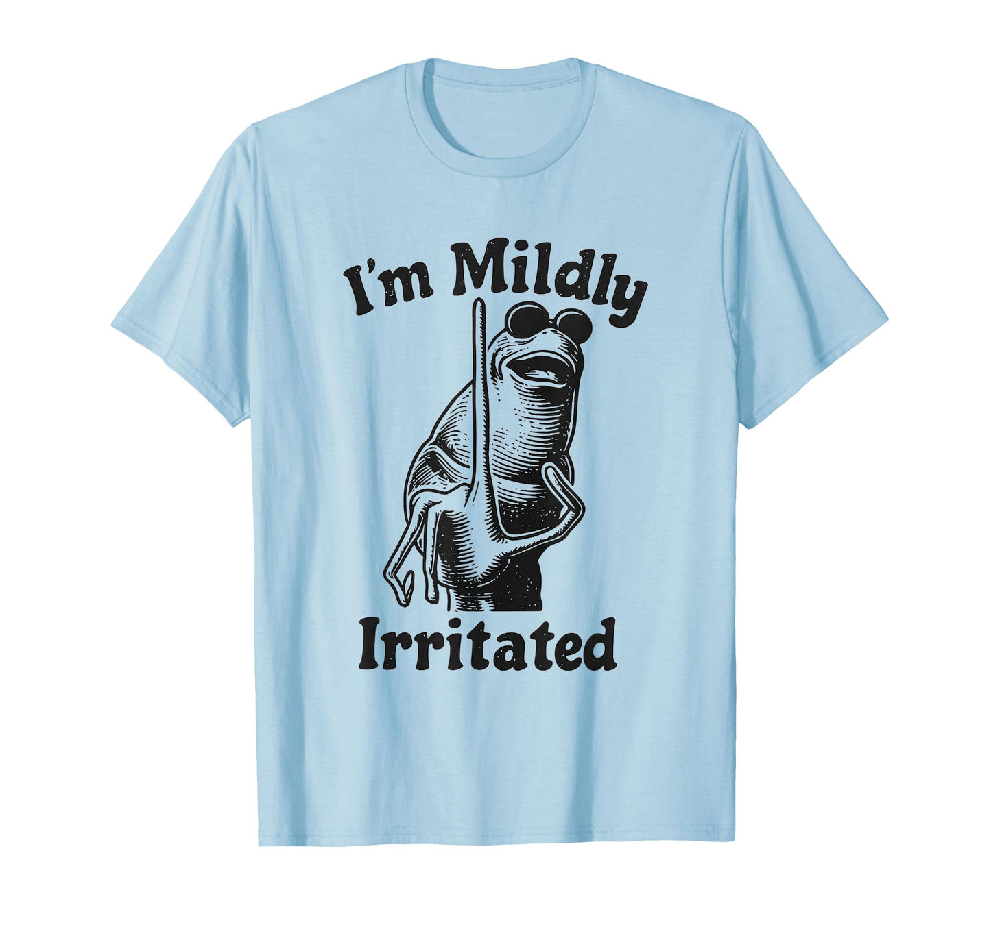 I'm Mildly Irritated Marcus The Worm Funny Meme T-Shirt