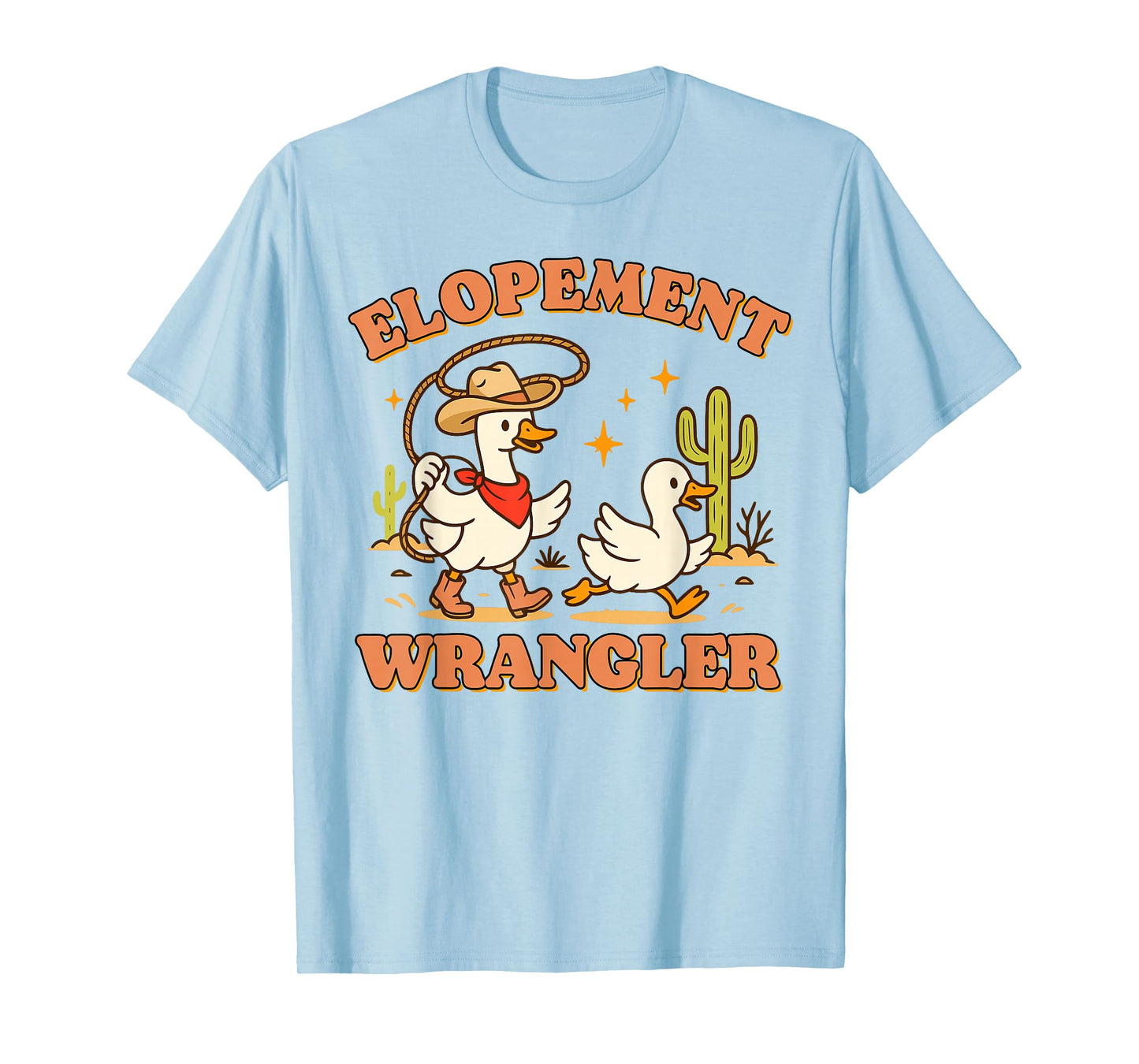 Behavior Analyst ABA Squad Silly Goose Elopement Wrangler T-Shirt