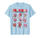 Happy Valentine Pediatric Physical Therapy PT PTA T-Shirt