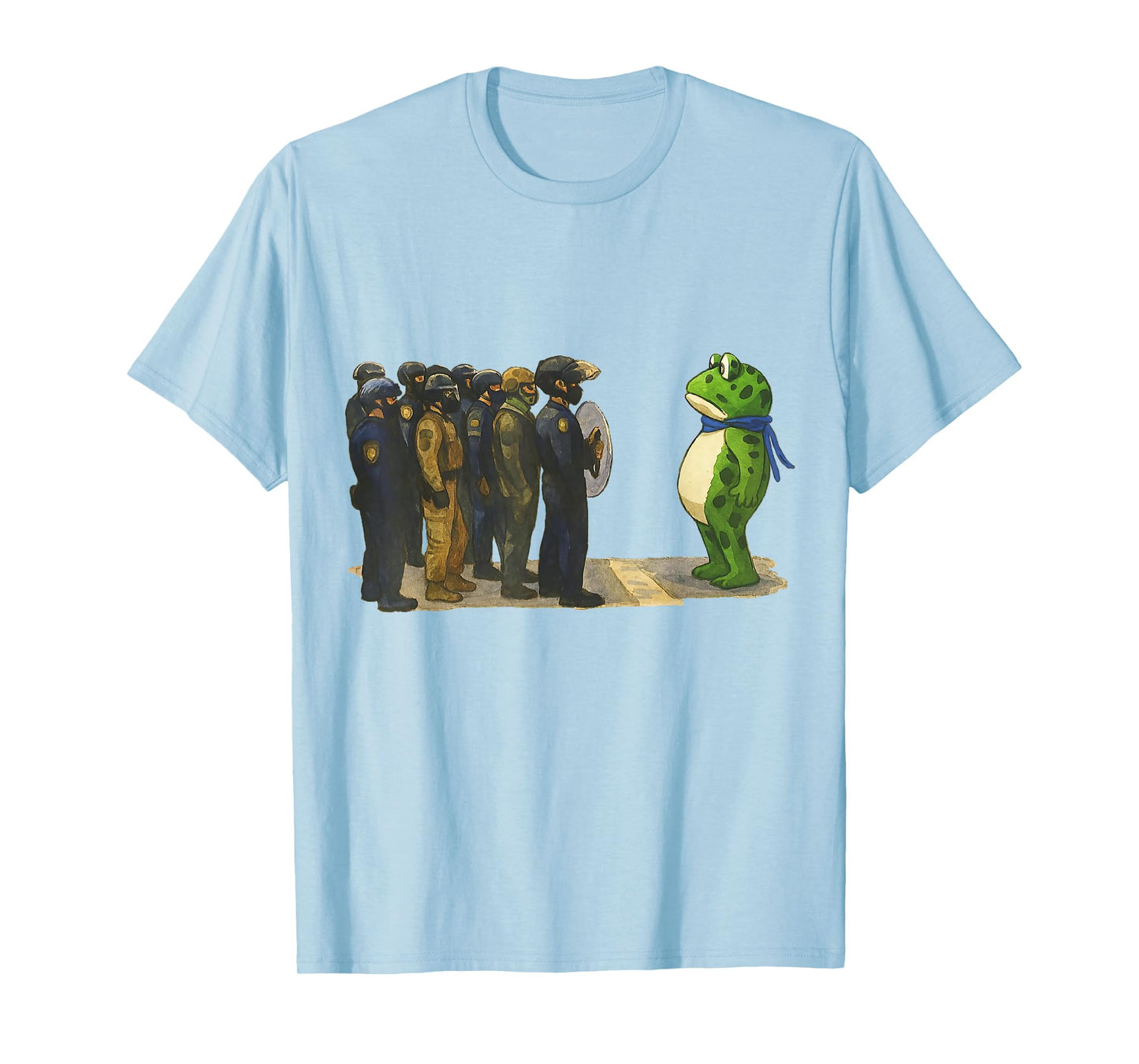 Funny Portland Frog Shirt Meme Retro Vintage Style Gift T-Shirt