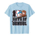 Baseball 100 Days of School Happy 100th Day Teachers Kids T-Shirt