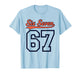 Number 67 Numbered Six Seven Baseball Jersey Style Team 67 T-Shirt