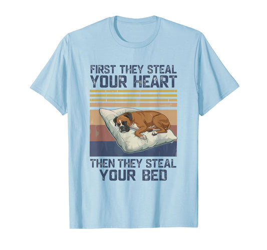 Funny Boxer Pet Lovers Dog Owner Men Women T-Shirt