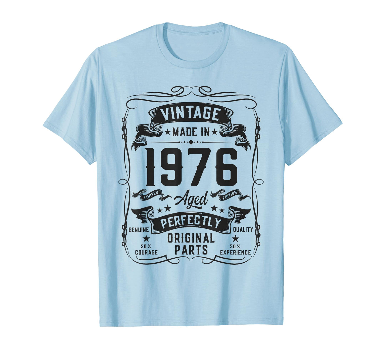 Vintage 1976 50yr 50th Birthday Gifts for Men 50 Years Old T-Shirt