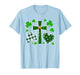 St Patricks Day Cross Jesus Christian Christianity Shamrock T-Shirt