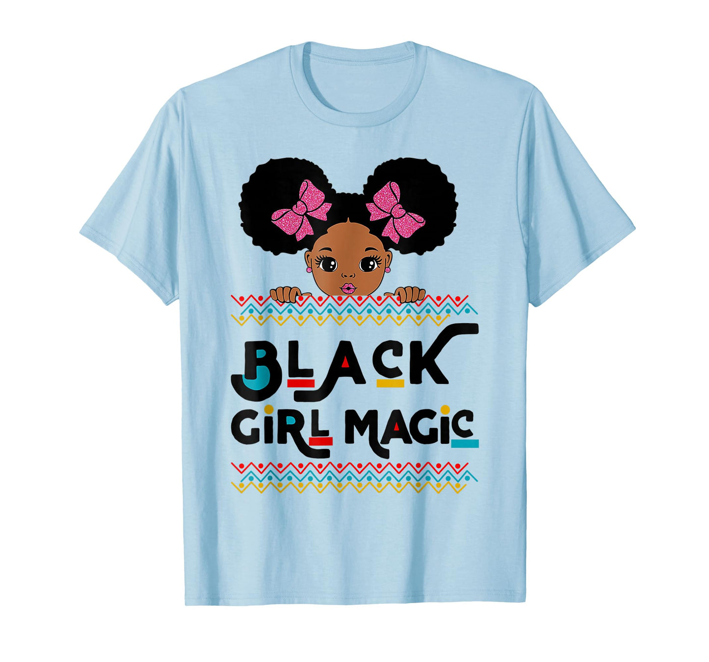 Black Girl Magic African American Melanin Kids Toddler Gifts T-Shirt