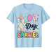 100th Day of School Kids Girls 100 Days Smarter Teachers T-Shirt