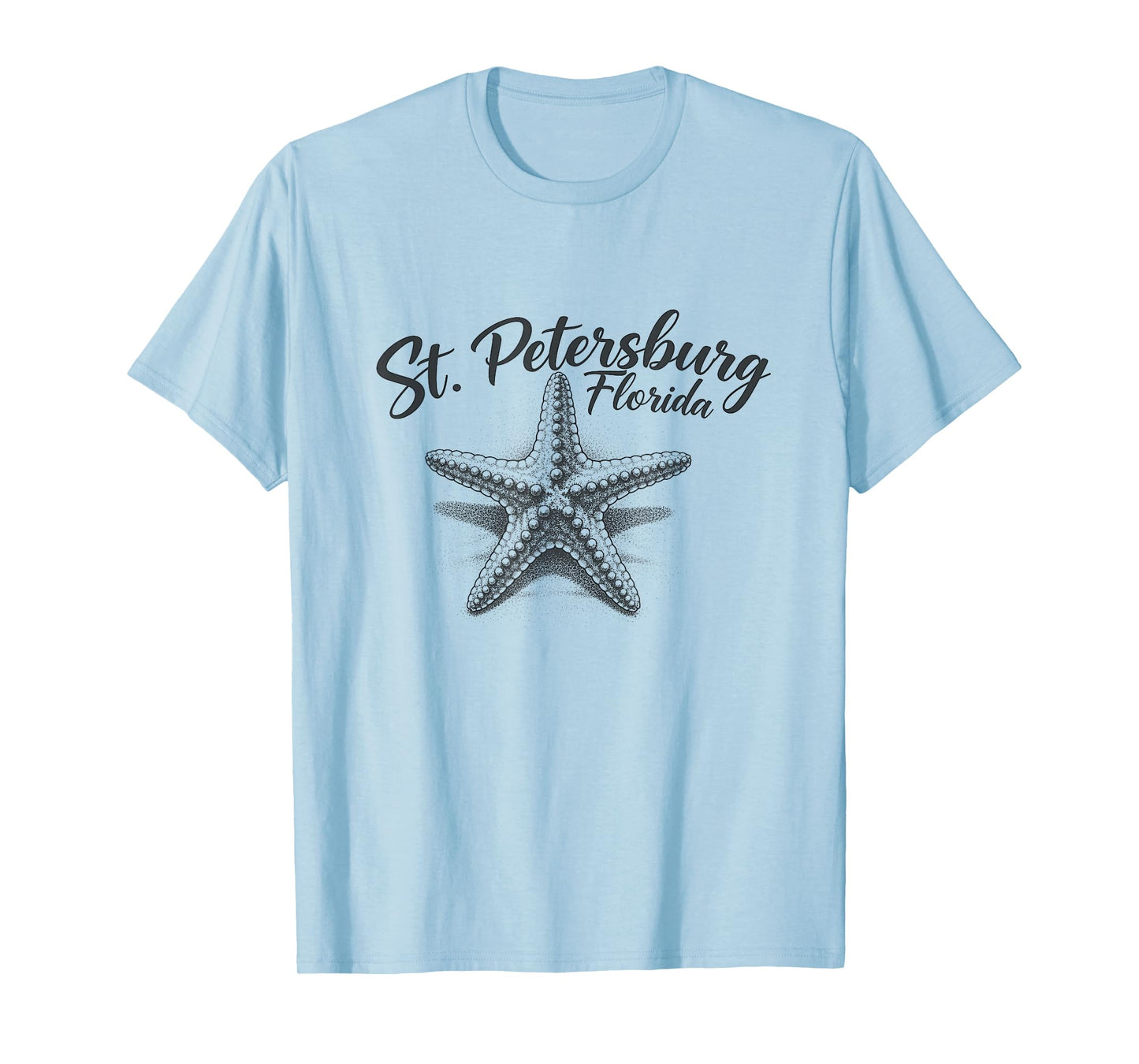 St. Petersburg Florida Sketch Art Design T-Shirt