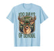 Deer 100 Days of School Shirt Student Boys Teacher 100th Day T-Shirt