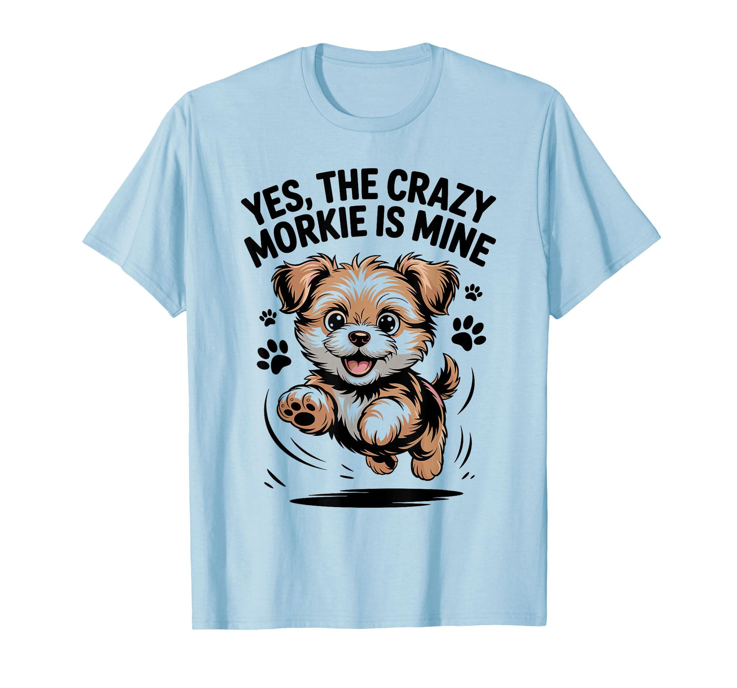 Fun Small Toy Dog Breed Pet Maltese Owner Funny Cute Morkie T-Shirt