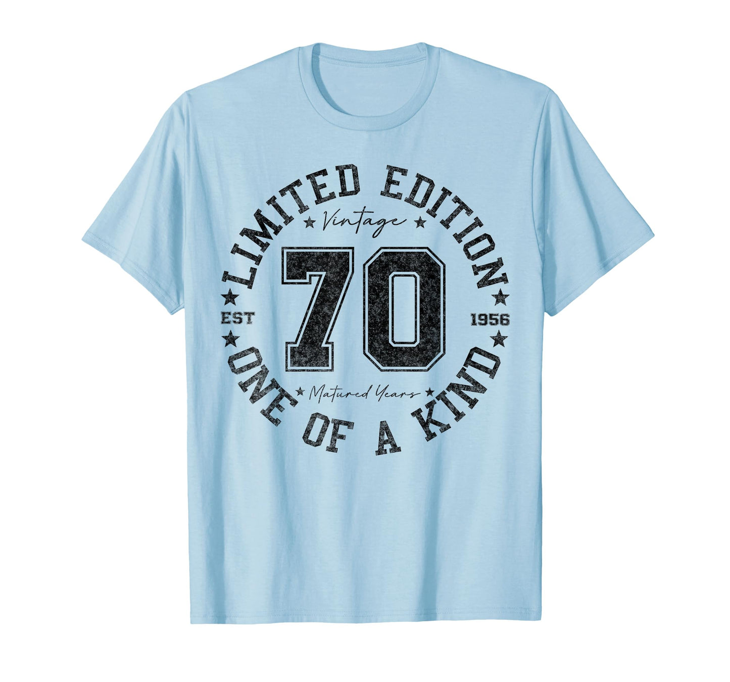 70 Year Old Gifts Vintage 1956 Limited Edition 70th Birthday T-Shirt
