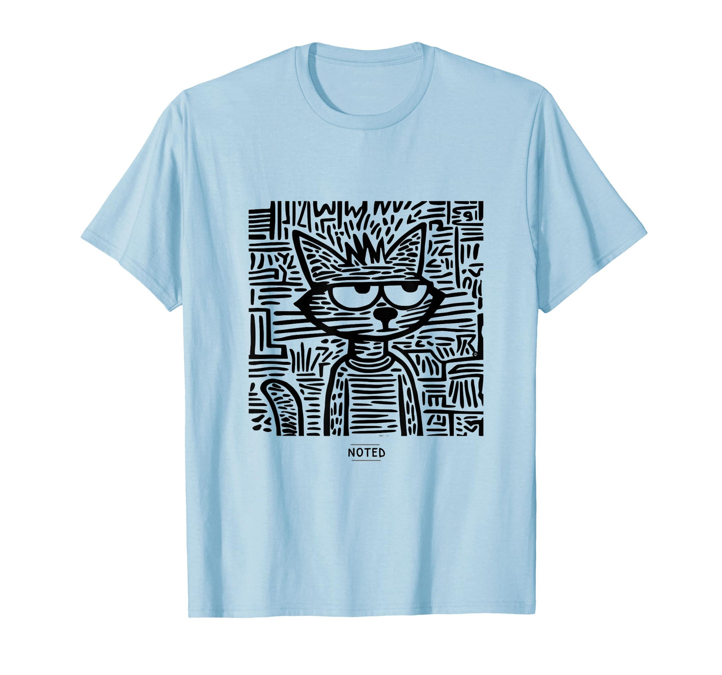 Noted Cat Meme Dry Humor Introvert T-Shirt