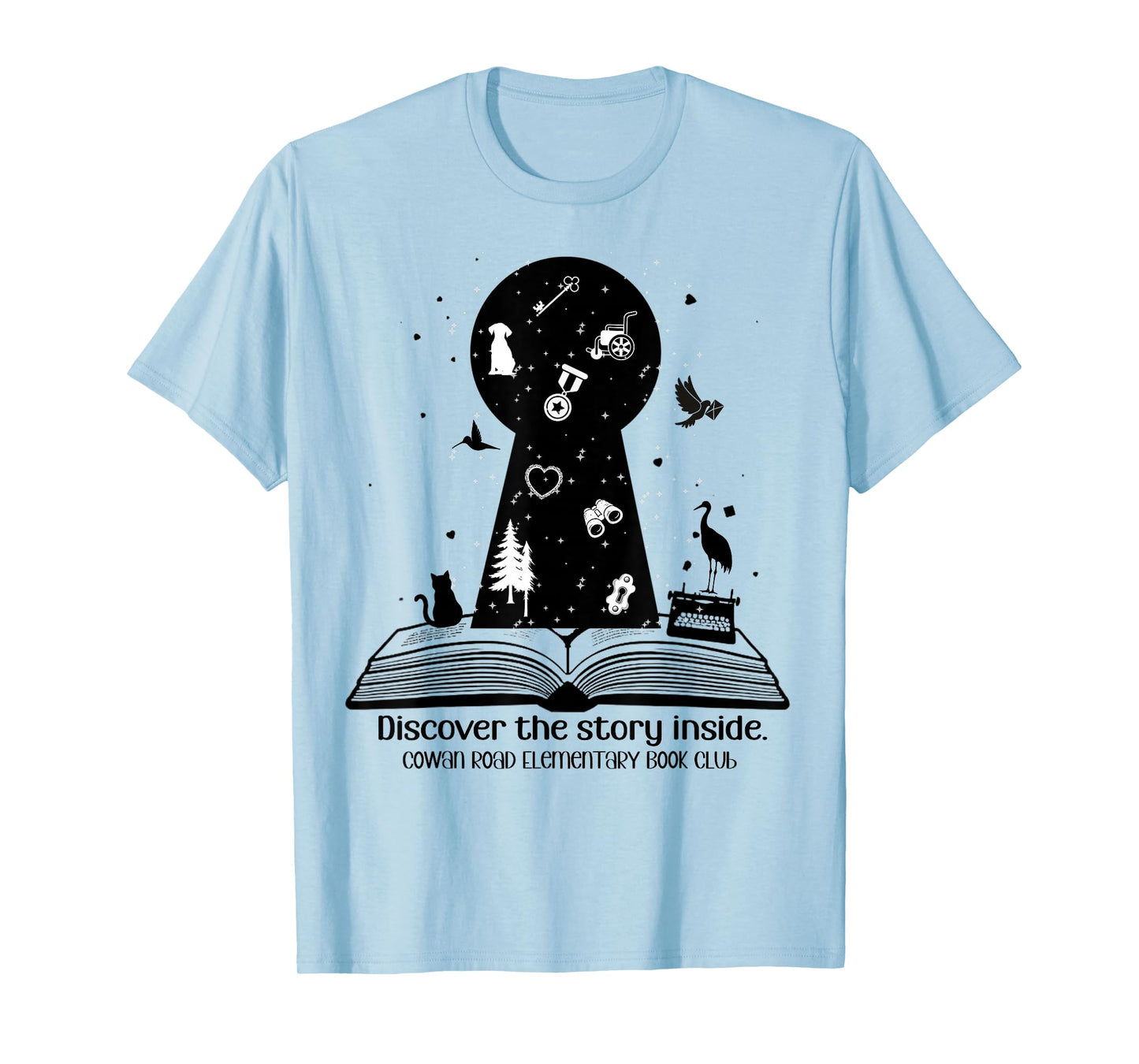 Cowan Road Elementary Book Club T-Shirt