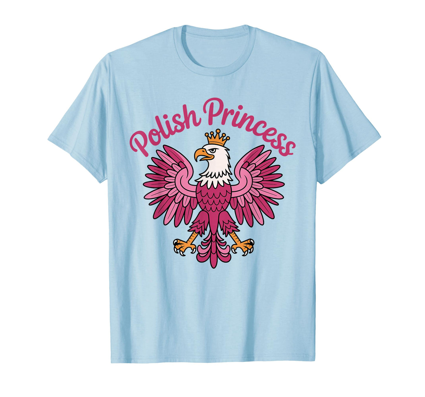 Polish Princess Girl Polski Eagle Polish American T-Shirt