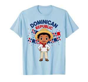 Dominican Republic Dominican Boy Traditional Outfit Wear T-Shirt