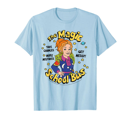 The Magic School Bus Ms Frizzle and Liz Quote Retro Cartoon T-Shirt