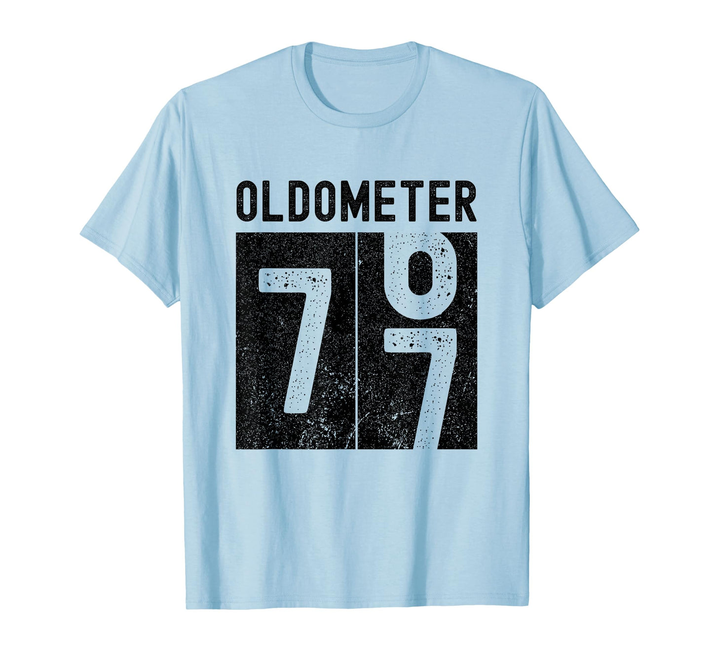 Oldometer 77th Birthday Funny Retro Turning 77 Years Old Men T-Shirt