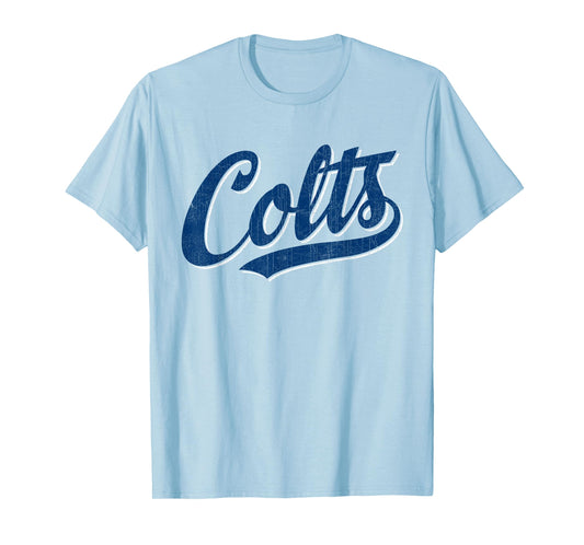 Colts Name Vintage Retro Gift Men Women Boy Girl T-Shirt