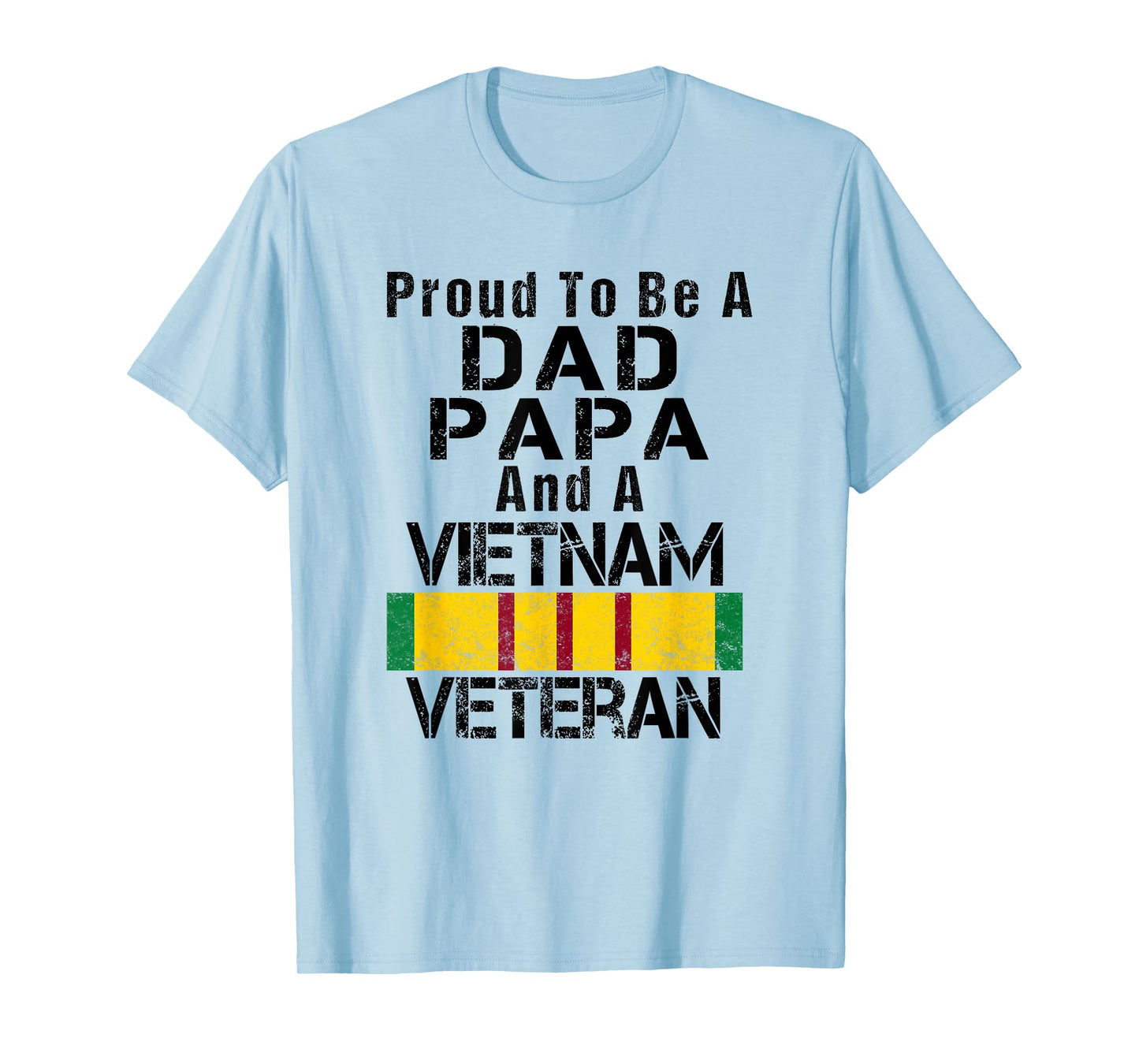 Veteran's Day - Proud Dad Papa Vietnam Veteran T-Shirt