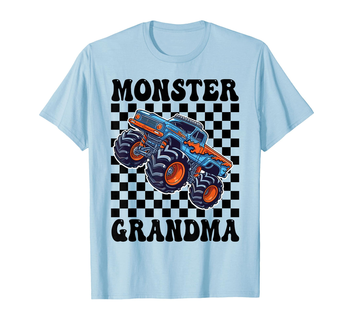 Monster Truck Grandma Family Matching Monster Trucks T-Shirt