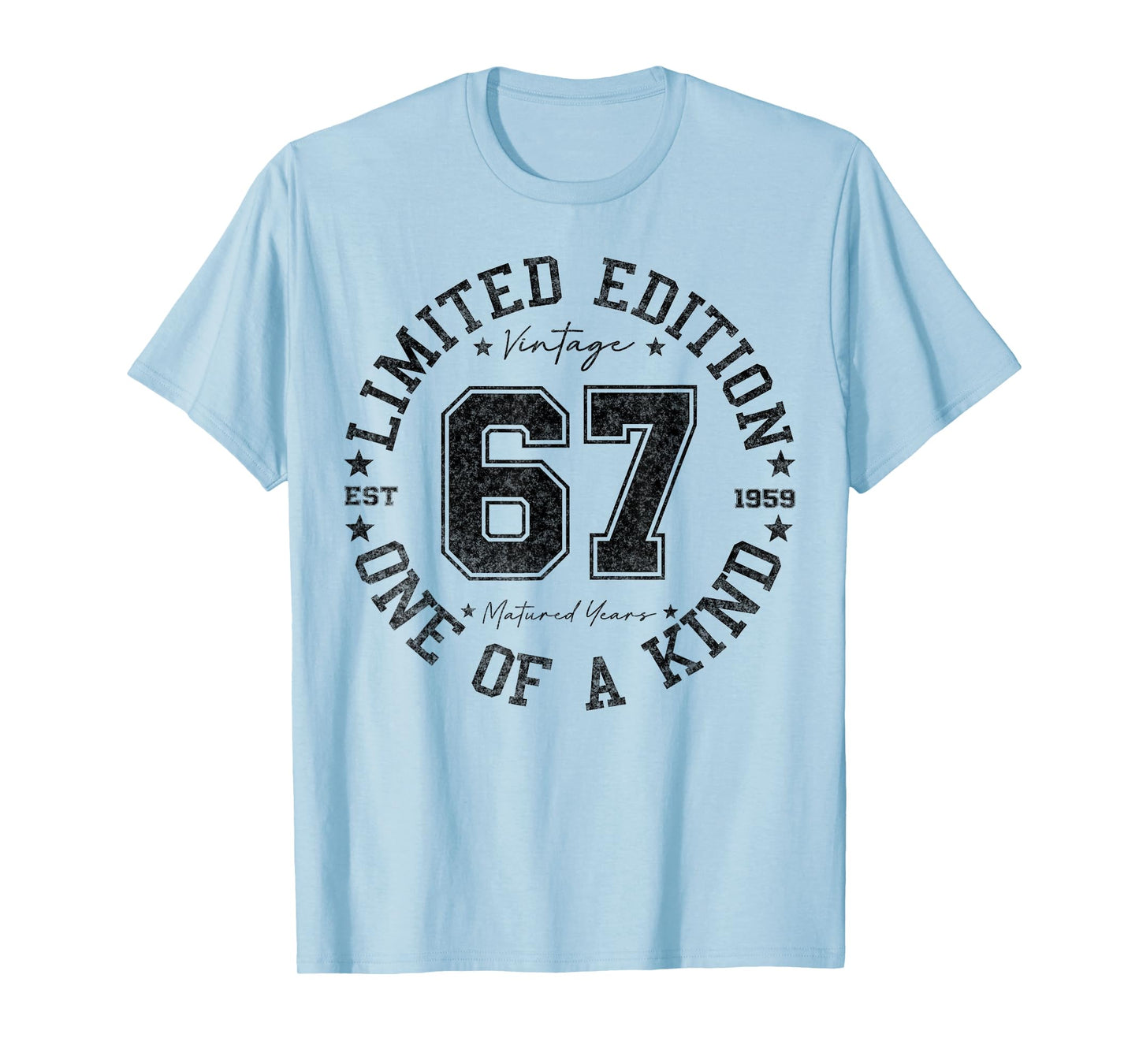 67 Year Old Gifts Vintage 1959 Limited Edition 67th Birthday T-Shirt