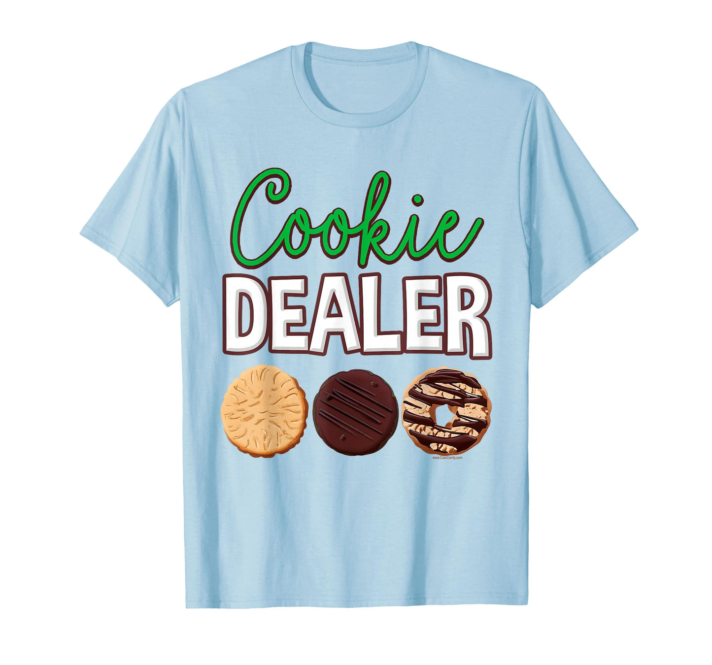 Cookie Dealer Funny Scout Kid Mom Scouting Troop Leader T-Shirt