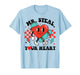 Mr Steal Your Heart for Boys Toddlers Valentine's Day Kids T-Shirt