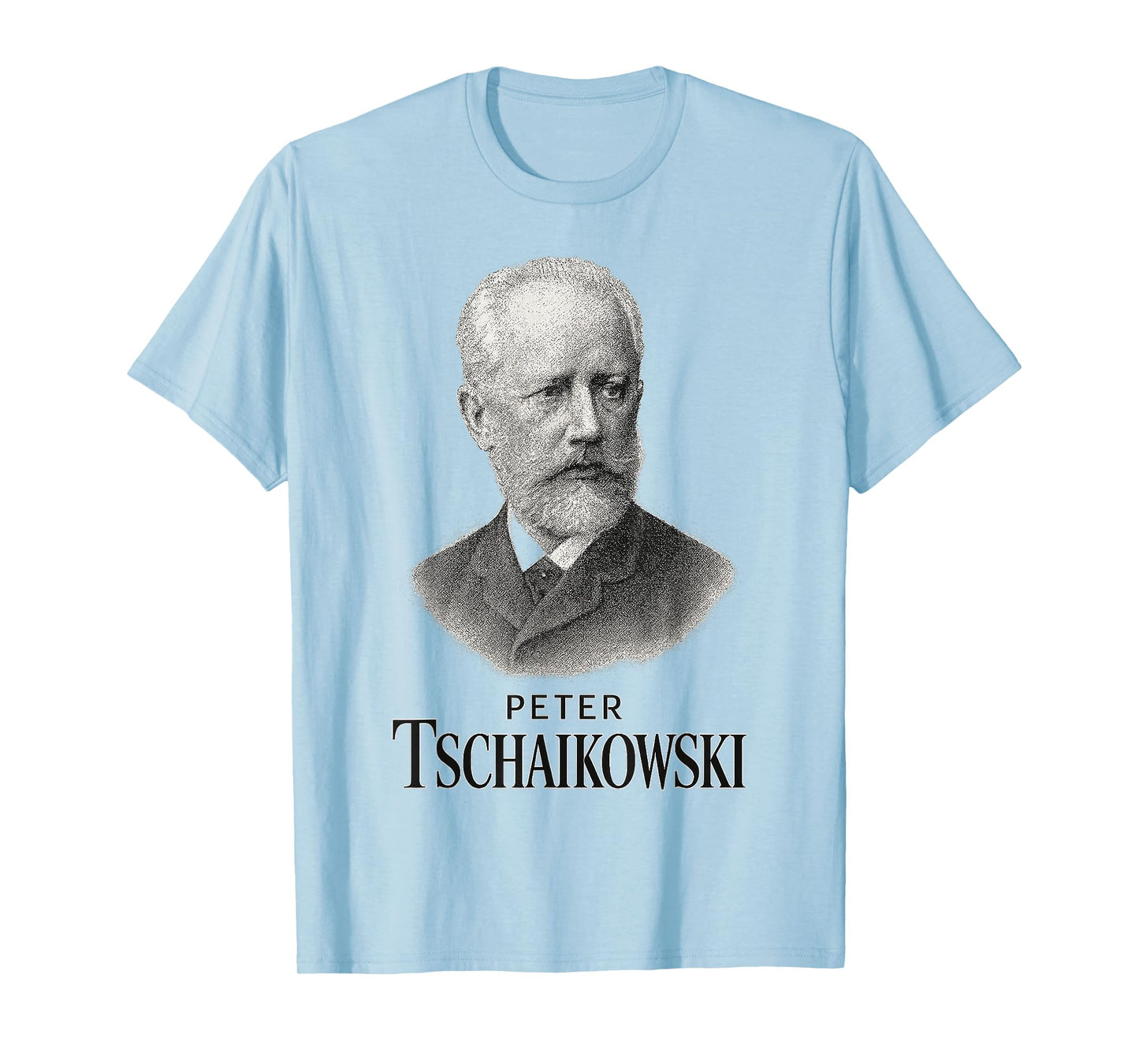 Peter Tchaikovsky Portrait Vintage Composer Classical Music T-Shirt