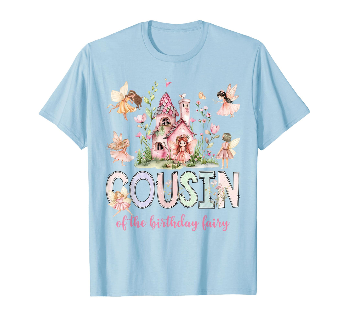 Cousin of The Birthday Fairy Magical Girl Matching T-Shirt