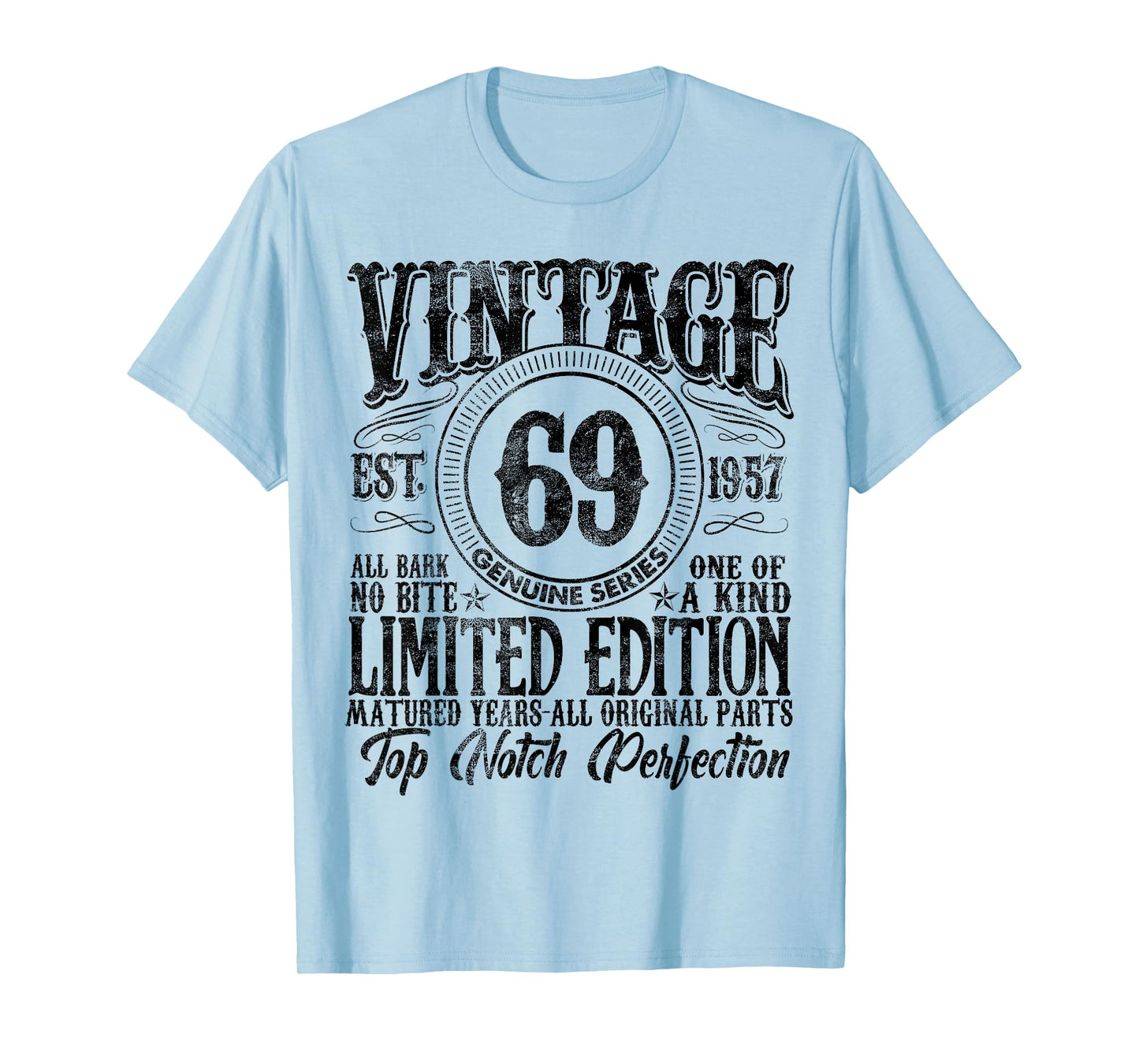 69 Year Old Gifts Vintage 1957 Limited Edition 69th Birthday T-Shirt