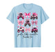 Girls Like Monster Trucks Too Coquette Monster Truck Girls T-Shirt