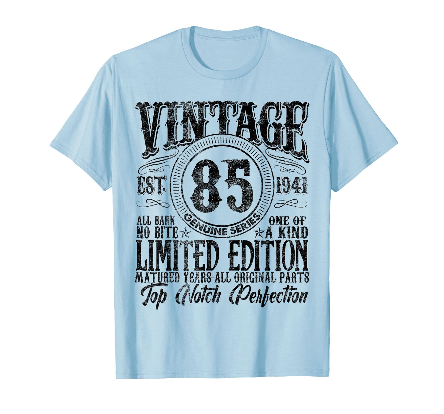 85 Year Old Gifts Vintage 1941 Limited Edition 85th Birthday T-Shirt