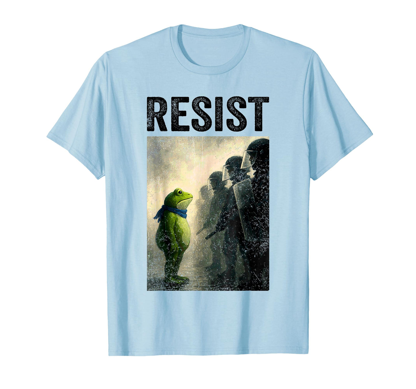 Resist Frog Portland Frog Protest T-Shirt