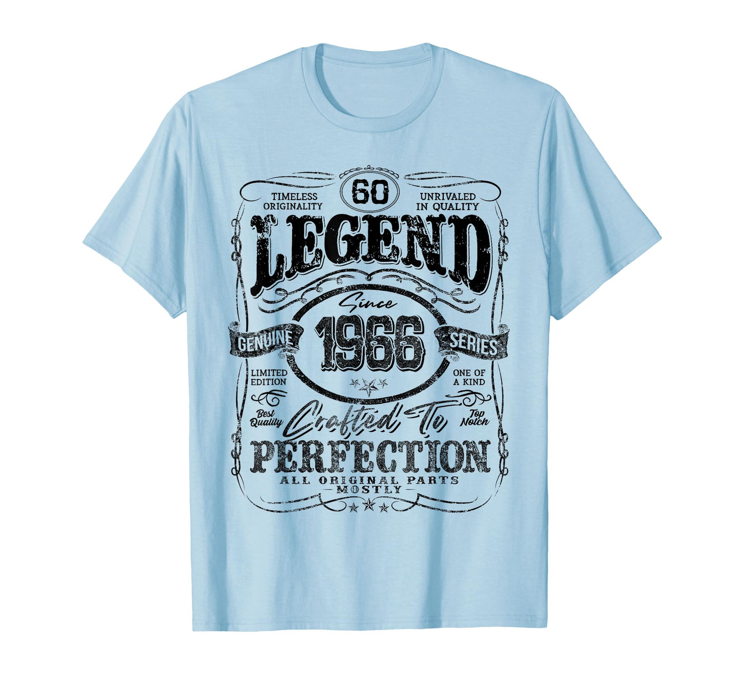 Vintage 1966 Limited Edition Shirt 60 Year Old 60th Birthday T-Shirt