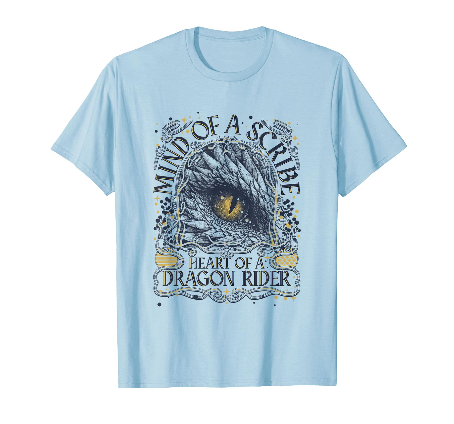 Fourth Wing Mind of A Scribe Heart Rider T-Shirt
