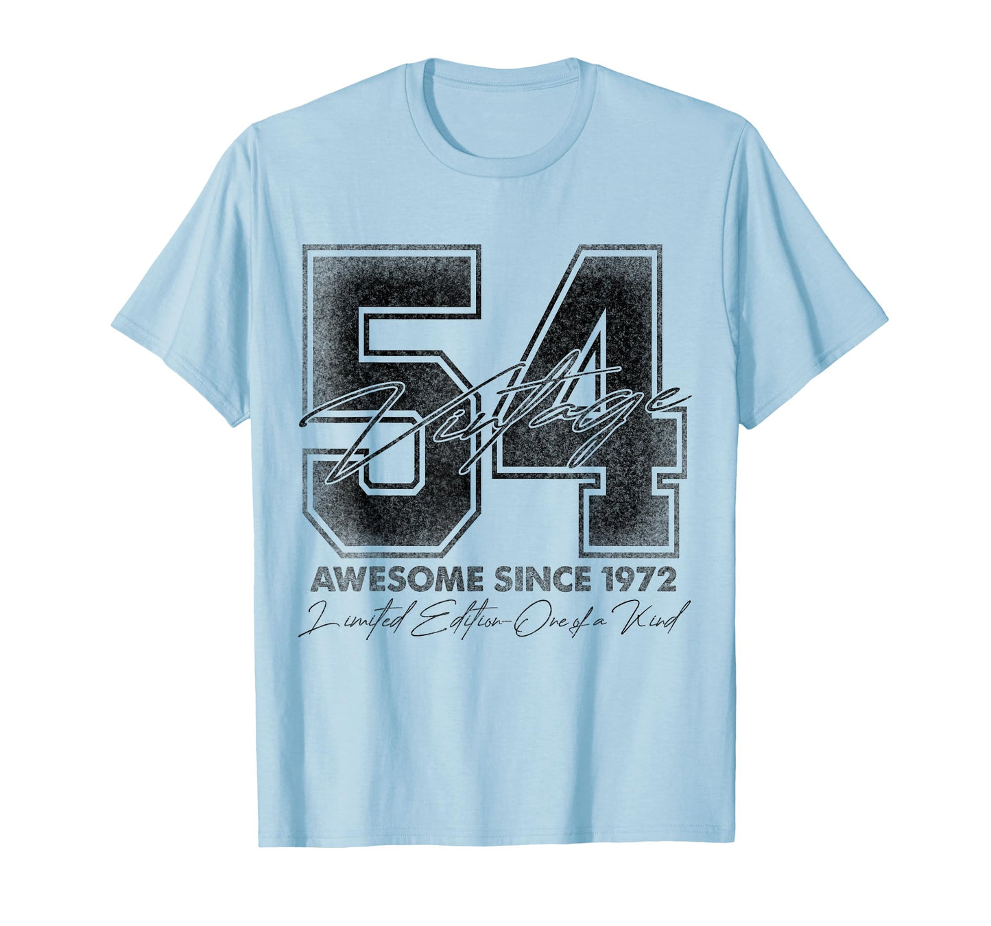 54 Year Old Gifts Vintage 1972 Limited Edition 54th Birthday T-Shirt
