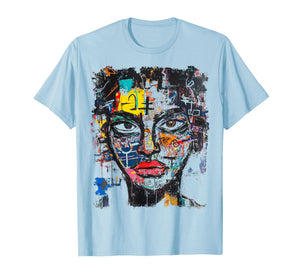 Designer Expressionism Abstract Art 80's T-Shirt