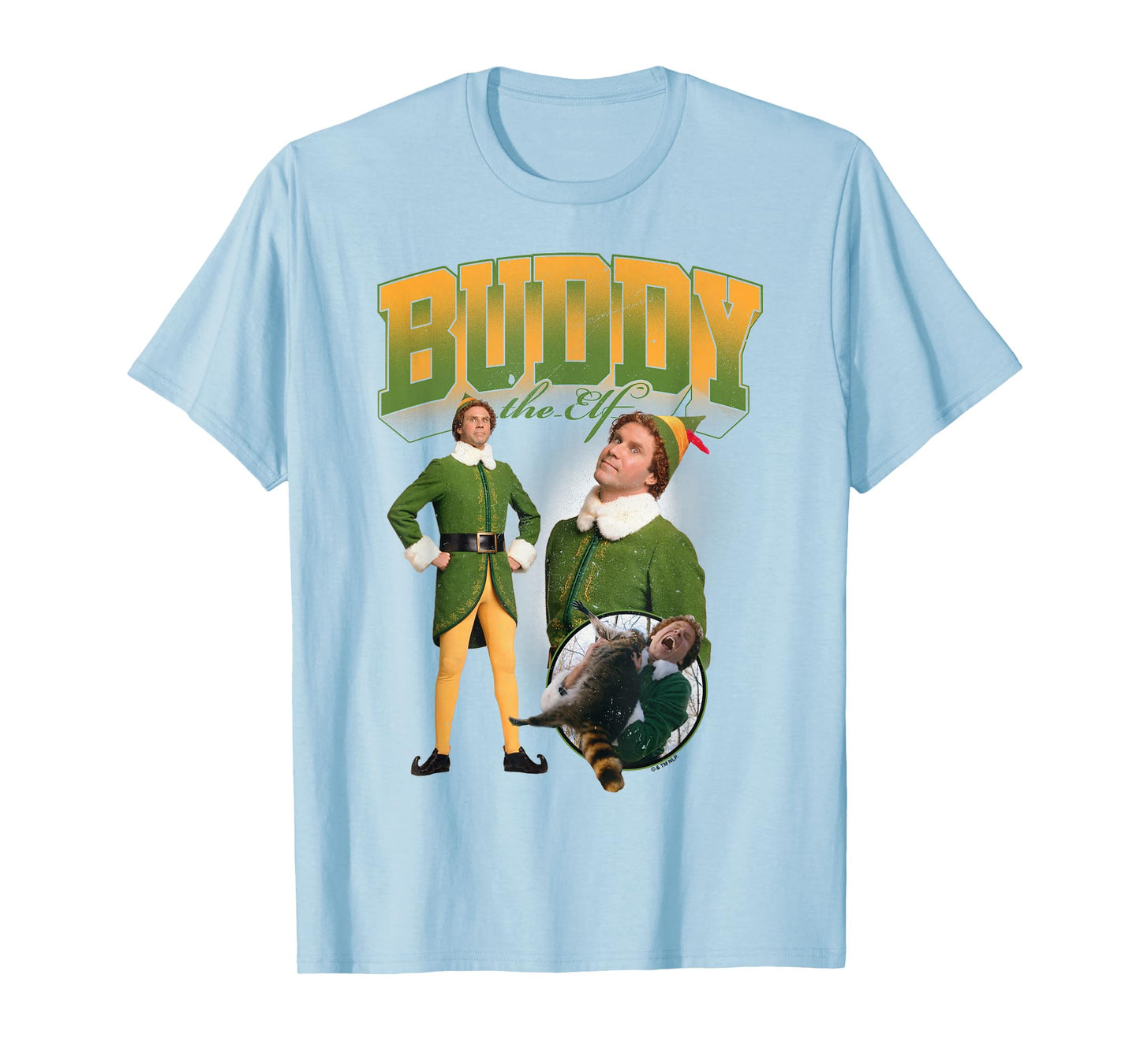 Elf Christmas Buddy The Elf Funny Portrait Collection T-Shirt