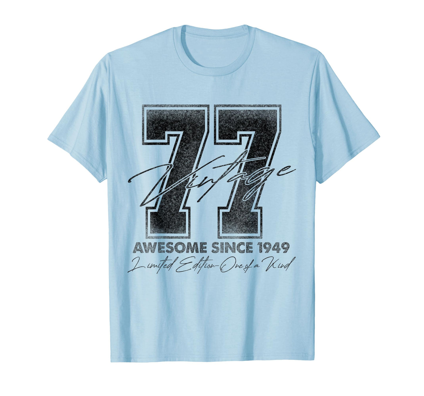77 Year Old Gifts Vintage 1949 Limited Edition 77th Birthday T-Shirt