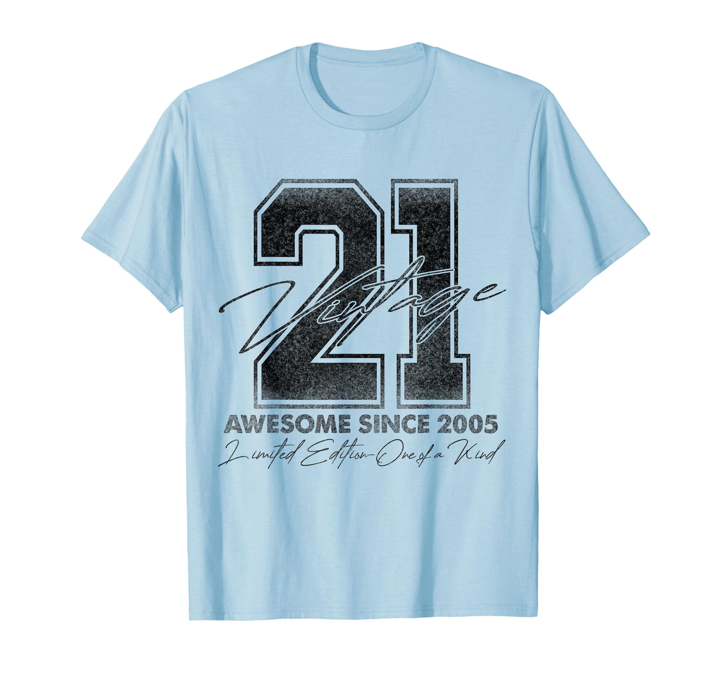 21 Year Old Gifts Vintage 2005 Limited Edition 21st Birthday T-Shirt