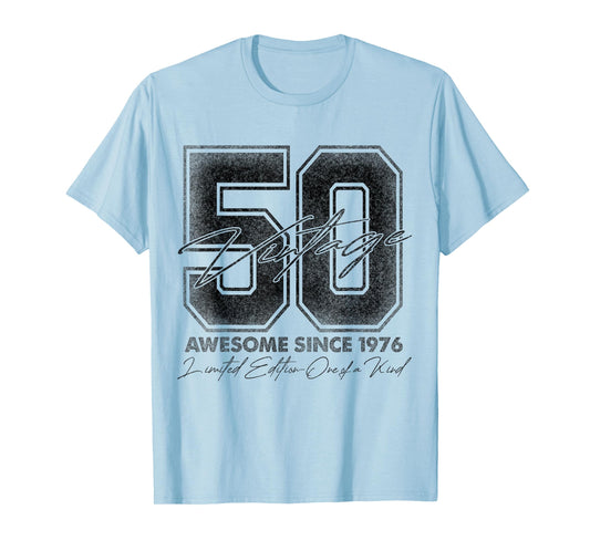 50 Year Old Gifts Vintage 1976 Limited Edition 50th Birthday T-Shirt